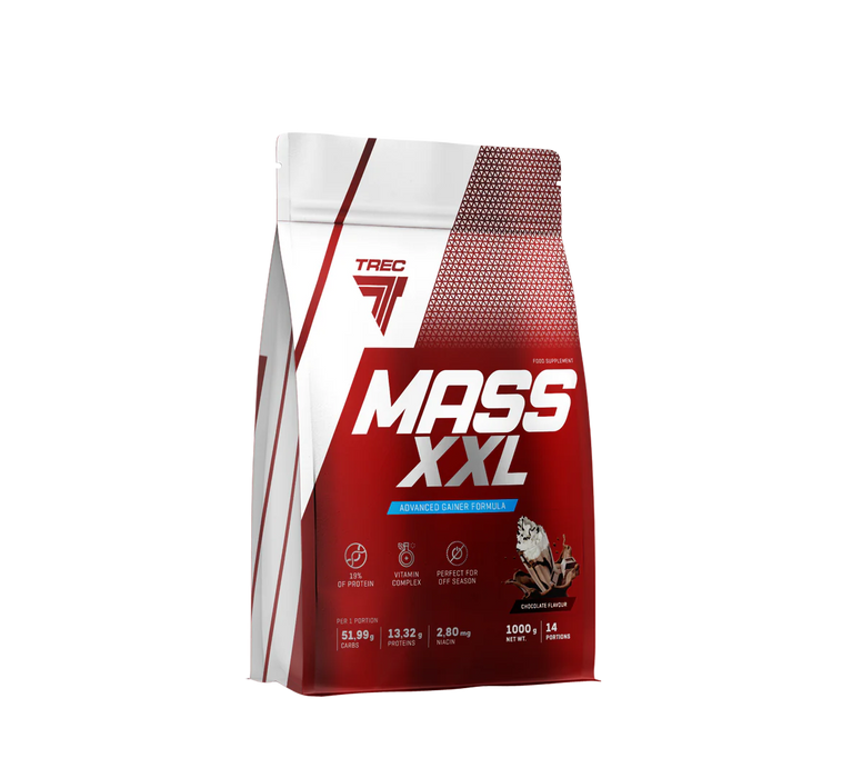 Trec Nutrition Mass XXL – High-Calorie Mass Gainer | 13.32g Protein