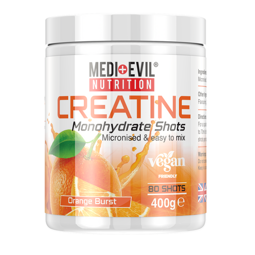 Medi-Evil Creatine 400g - Orange Burst - Creatine Powder at MySupplementShop by Medi-Evil Nutrition