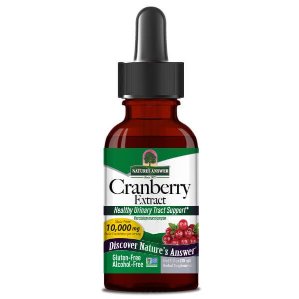 Nature's Answer Cranberry Extract 10,000mg 1 Oz (30ml) - Bladder Health at MySupplementShop by Natures Answer Inc