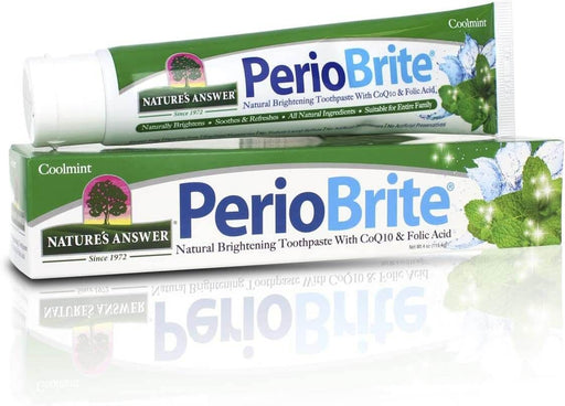 Nature's Answer PerioBrite Toothpaste Cool Mint 4 Oz (113.4g) - Other at MySupplementShop by Natures Answer Inc