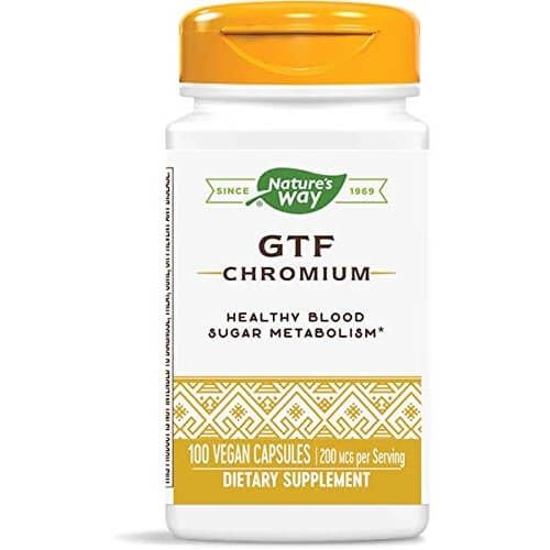 Nature's Way GTF Chromium 200mcg 100 Vegan Capsules - Energy & Vitality at MySupplementShop by Nature's Way