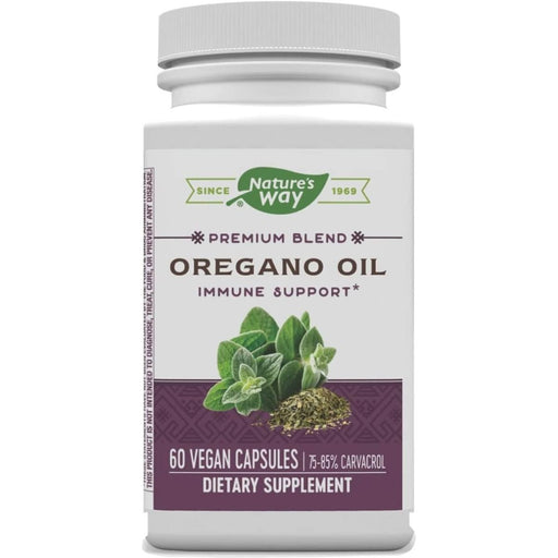 Nature's Way Oregano Oil 60 Vegan Capsules - Detox & Cleanse at MySupplementShop by Nature's Way