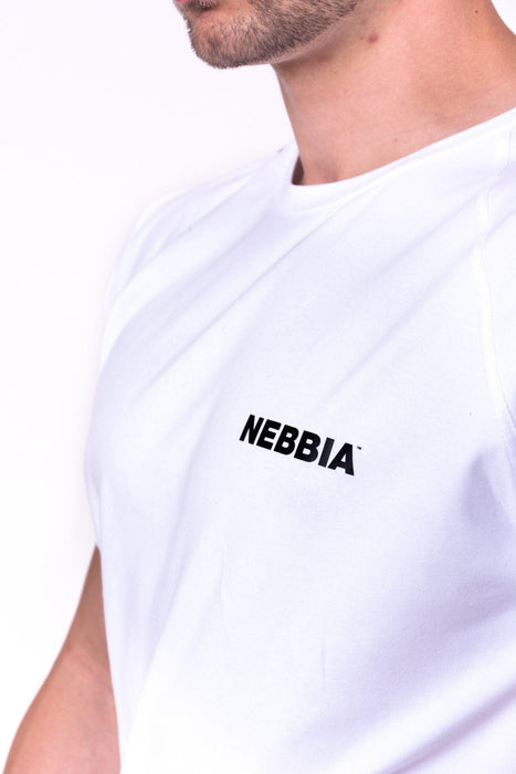 Nebbia 90s Hero T-Shirt 143 - White - T-Shirt at MySupplementShop by Nebbia