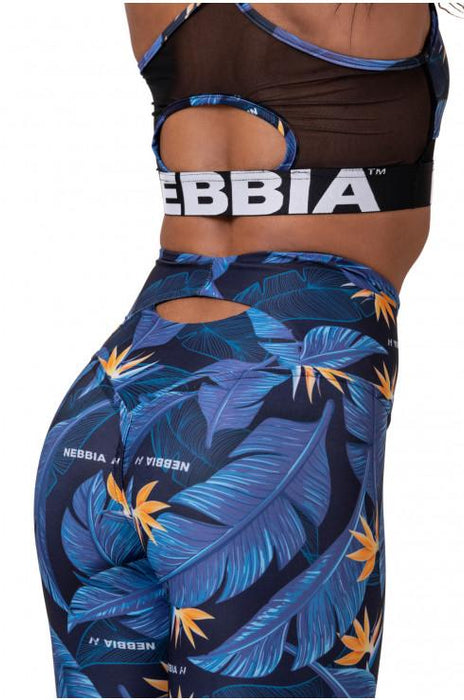 Nebbia High-Waist Ocean Power leggings 561 - Oean Blue - Leggings at MySupplementShop by Nebbia