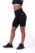 Nebbia High Waist Road Hero Biker Shorts 683 - Black - Biker Shorts at MySupplementShop by Nebbia