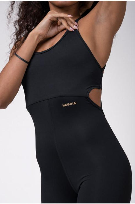 Nebbia INTENSE Golden Jumpsuit 595 Black - Jumpsuit at MySupplementShop by Nebbia