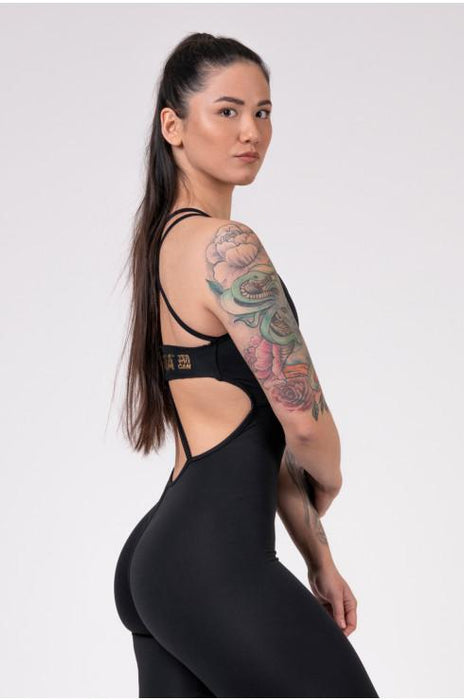 Nebbia INTENSE Golden Jumpsuit 595 Black - Small - Jumpsuit at MySupplementShop by Nebbia