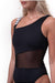 Nebbia One Shoulder Sporty Swimsuit 559 Black - Swimsuit at MySupplementShop by Nebbia