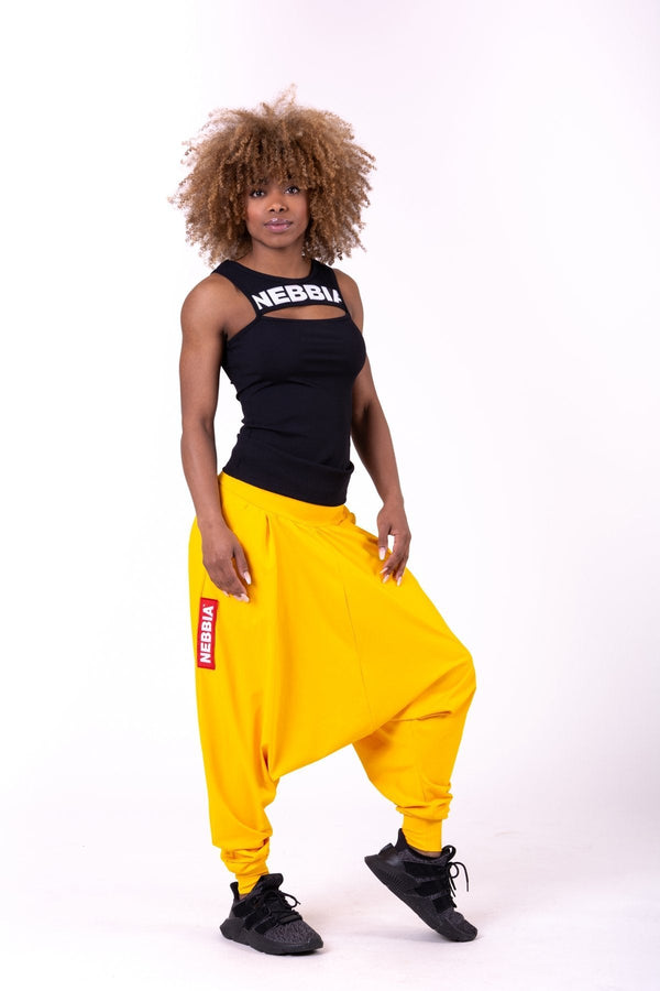 Nebbia Red Label Aladdins Pants 668 - Yellow - Pants at MySupplementShop by Nebbia