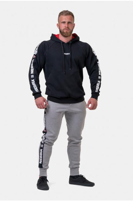 Nebbia Unlock The Champion Hoodie 194 Black - Hoodie at MySupplementShop by Nebbia