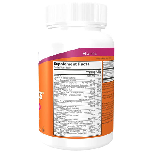 NOW Foods Daily Vits 100 Tablets - Vitamins & Minerals at MySupplementShop by NOW Foods