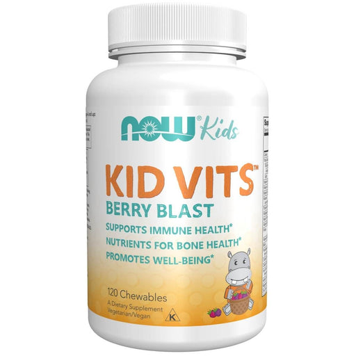 NOW Foods Kid Vits Berry Blast 120 Chewables - Vitamins & Minerals at MySupplementShop by NOW Foods