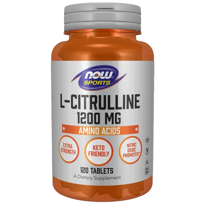 NOW Foods L-Citrulline Extra Strength 1,200 mg 120 Tablets