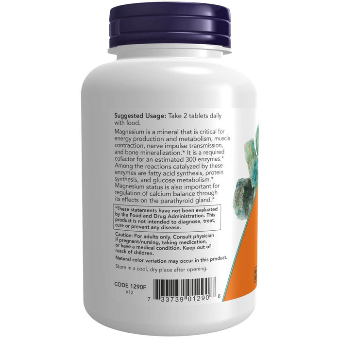 NOW Foods Magnesium Citrate 200 mg 100 Tablets - Vitamins & Minerals at MySupplementShop by NOW Foods