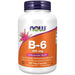 NOW Foods Vitamin B-6 (Pyridoxine HCl) 100 mg 250 Veg Capsules - Vitamins & Minerals at MySupplementShop by NOW Foods