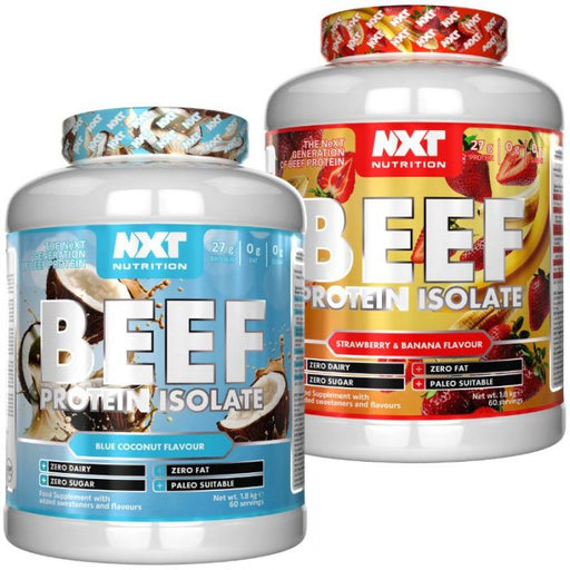 NXT Nutrition Beef Protein Isolate 1.8kg - Beef Proteins at MySupplementShop by NXT Nutrition