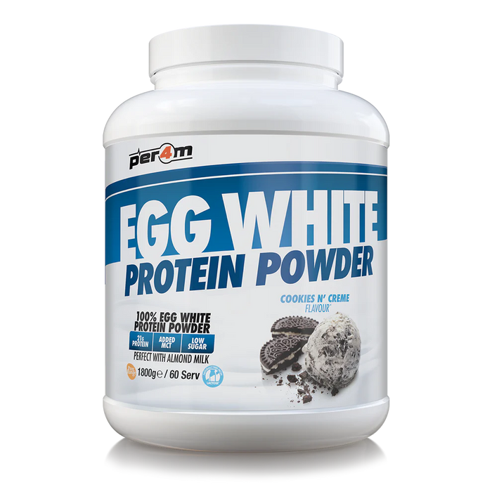 PER4M Egg White Protein Powder | Dairy-Free, Lactose-Free | 900g & 1.8kg