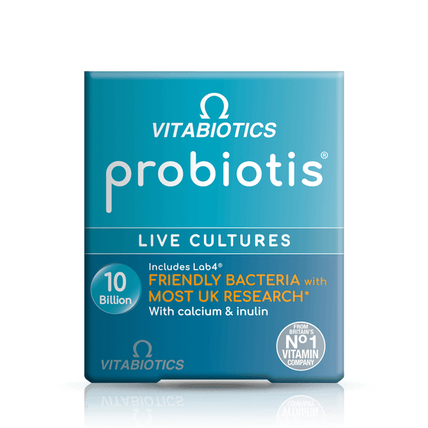 Vitabiotics Probiotis 10 Billion Vegan 30 Capsules - Immune Support at MySupplementShop by Vitabiotics