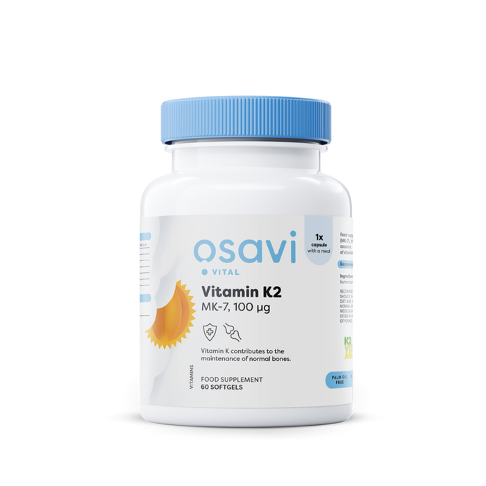 Osavi Vitamin K2 MK7 100mcg  60 softgels