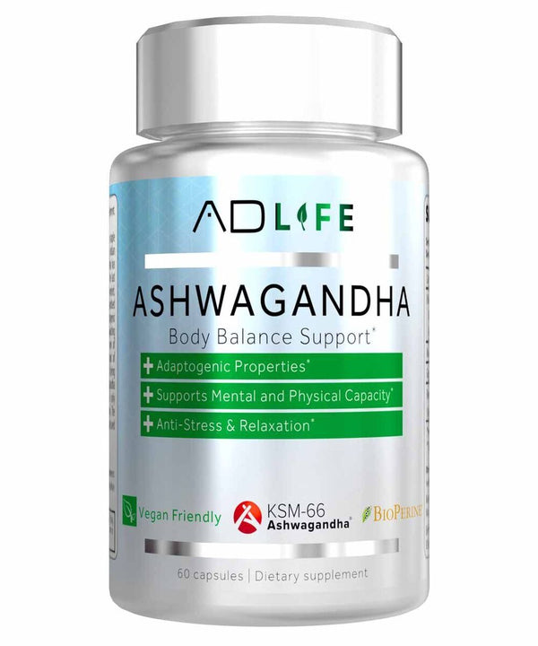 AD Life Ashwagandha 60 Caps