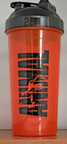 Animal Shaker 700ml Red/Black - Plastic Shaker Bottle at MySupplementShop by Animal