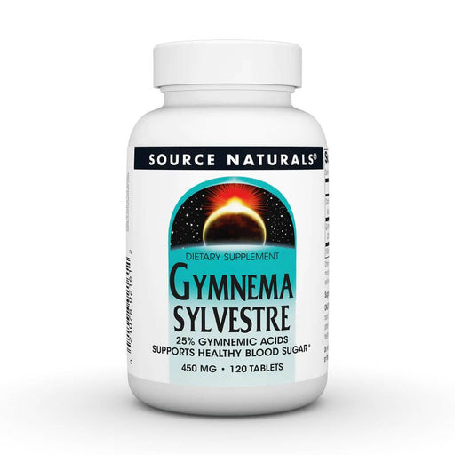 Source Naturals Gymnema Sylvestre 450mg 120 Tablets - Energy & Vitality at MySupplementShop by Source Naturals