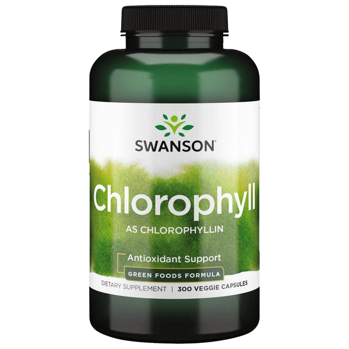 Swanson Chlorophyll as Chlorophyllin 60 mg 300 Veg Capsules