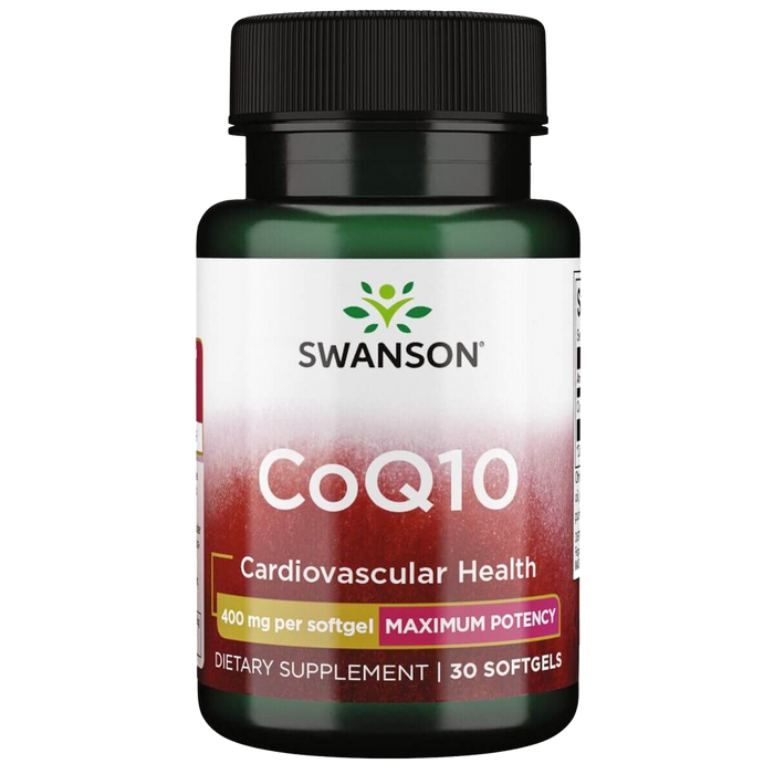 Swanson CoQ10 400mg 30 Softgels