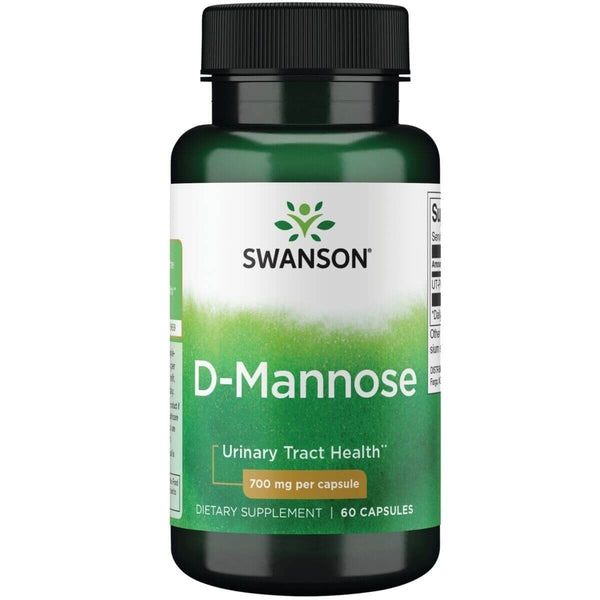 Swanson D-Mannose 700mg 60 Capsules - Health and Wellbeing at MySupplementShop by Swanson