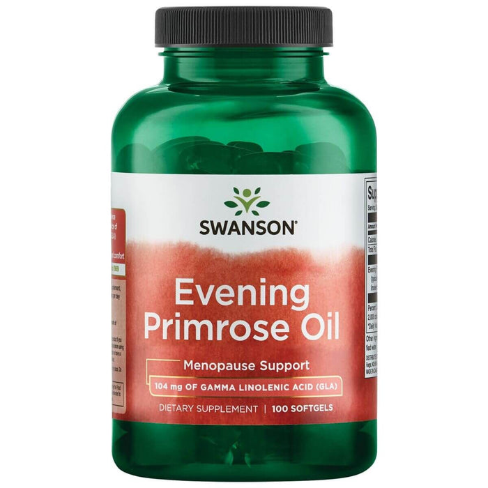 Swanson Evening Primrose Oil 1.3 g 100 Softgels - Skin Care at MySupplementShop by Swanson