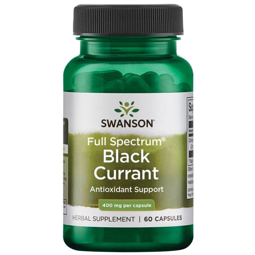 Swanson Full Spectrum Black Currant 400 mg 60 Capsules - Supplements at MySupplementShop by Swanson