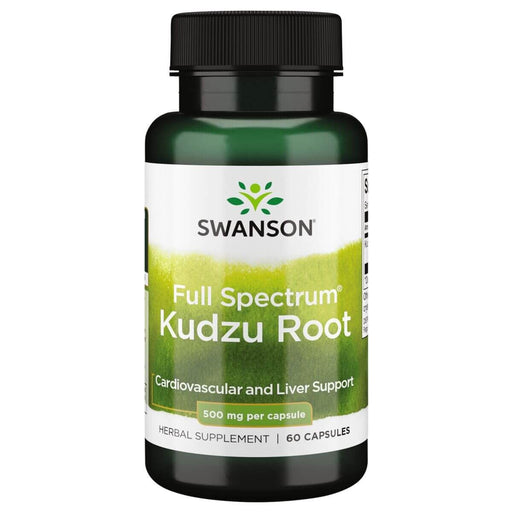 Swanson Full Spectrum Kudzu Root 500 mg 60 Capsules - Health and Wellbeing at MySupplementShop by Swanson