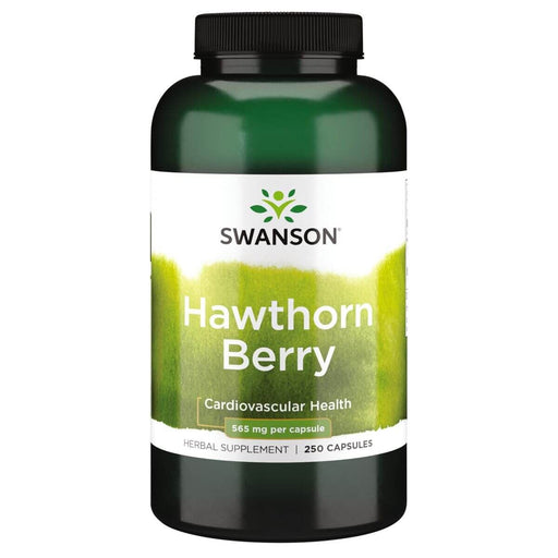 Swanson Hawthorn Berry 565mg 250 Capsules - Health and Wellbeing at MySupplementShop by Swanson