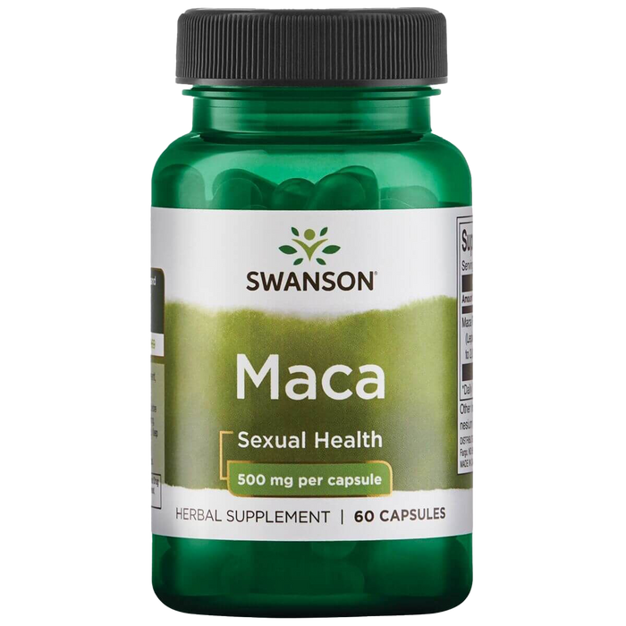 Swanson Maca 500 mg 60 Capsules