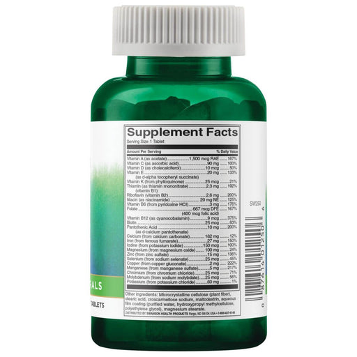 Swanson Multi with Iron Century Formula 130 Tablets - Vitamins & Minerals at MySupplementShop by Swanson