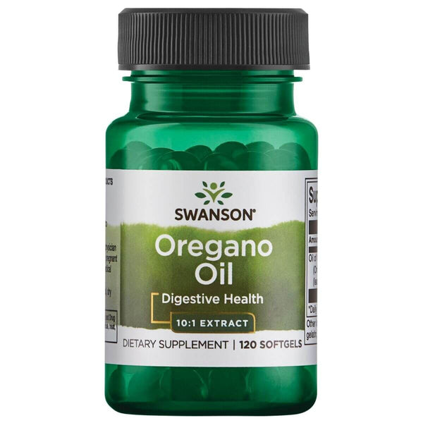 Swanson Oregano Oil 10:1 Extract 150 mg 120 Softgels - Health and Wellbeing at MySupplementShop by Swanson