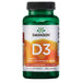 Swanson Vitamin D3 High Potency 1,000 IU (25 mcg) 250 Capsules - Vitamins & Minerals at MySupplementShop by Swanson