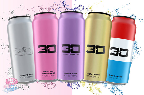 3D Energy Drink 12x473ml - Sports & Energy Drinks at MySupplementShop by 3D Energy