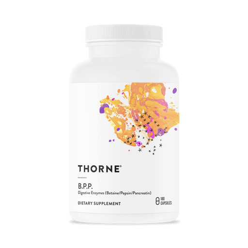 Thorne Research B.P.P. Digestive Enzymes 180 Capsules - Digestive Health at MySupplementShop by Thorne