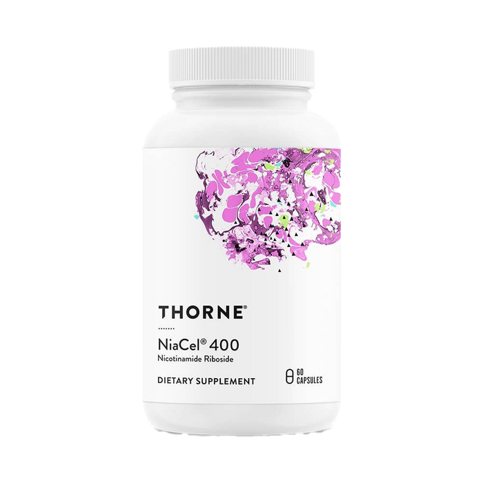 Thorne Research NiaCel (Nicotinamide Riboside) 400 60 Capsules