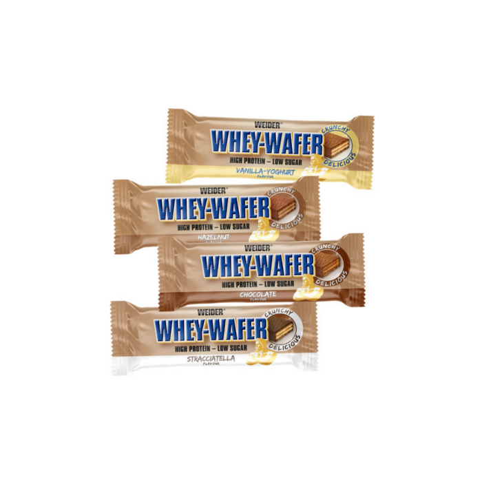 Weider Nutrition Whey Wafer Bar 12 x 35g - Protein bars at MySupplementShop by Weider Nutrition