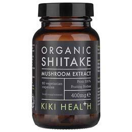 Kiki Health Organic Shiitake Extract Mushroom 60 Vegicaps - Health and Wellbeing at MySupplementShop by KIKI Health