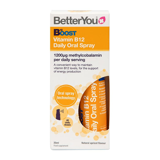 BetterYou Boost Daily Vitamins B12 Oral spray 25ml - Vitamins & Minerals at MySupplementShop by BetterYou