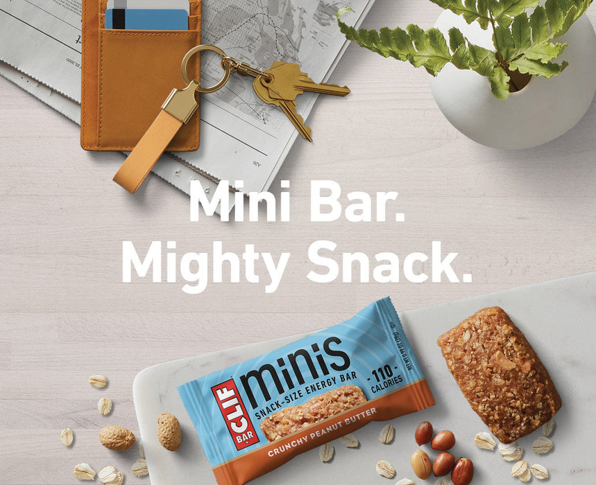 Clif Bar Crunchy Peanut Butter Minis 10 Pack - Health Foods at MySupplementShop by CLIF