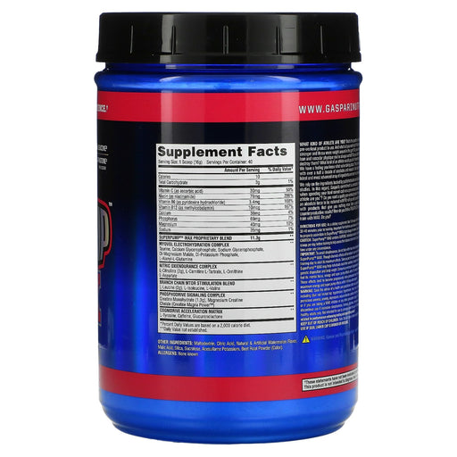 Gaspari Nutrition SuperPump MAX 640g Watermelon Pre-Workout Drink Powder - Nitric Oxide Boosters at MySupplementShop by Gaspari Nutrition