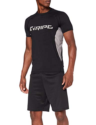 RIPT Contrast Performance T-Shirt M Black - Health Foods at MySupplementShop by RIPT