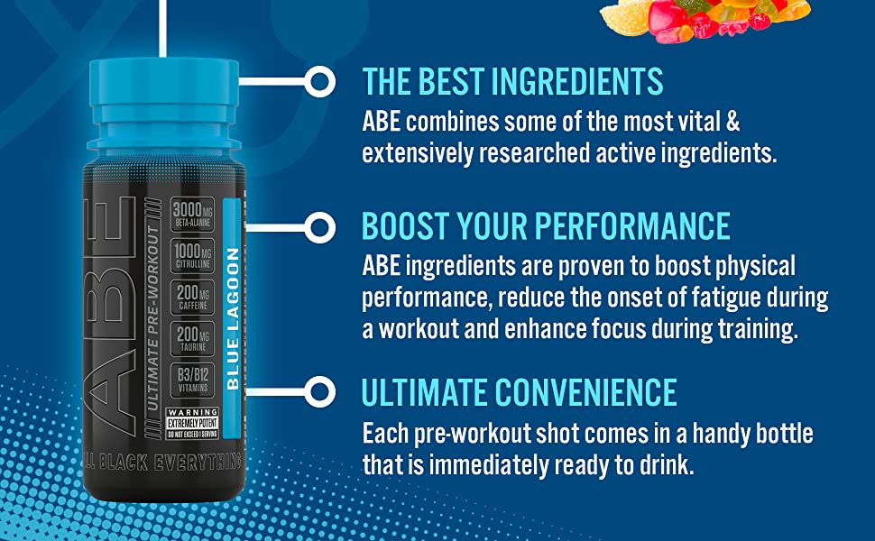 Applied Nutrition ABE Shot 12x60ml - Pre Workout at MySupplementShop by Applied Nutrition