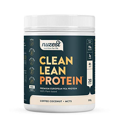 Nuzest Clean Lean Protein 500g Coffee Coconut & MCTs - Sports Nutrition at MySupplementShop by Nuzest