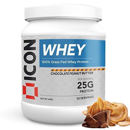 ICON Nutrition Whey Protein Powder 960g 30 Servings - Chocolate Peanut Butter - Sports Nutrition at MySupplementShop by ICON Nutrition