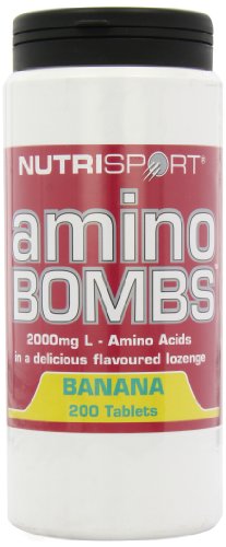 NutriSport Amino Bombs 200 count Banana - Default Title - Sports Nutrition at MySupplementShop by Nutrisport